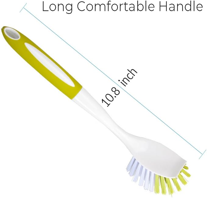 Dish &amp Bottle Brush Set – 9 Pack Kitchen Cleaning Brushes for Dishes Bottles Pots Pans Sinks &amp Glassware