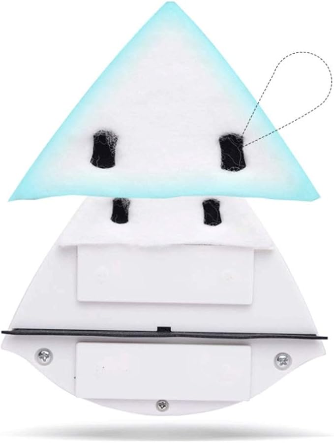 Glass Wiper Cleaner for Glazed Windows Thickness (3-15mm) Magnetic Window Cleaner Wiper Glass Washing Cleaning Tool Brush