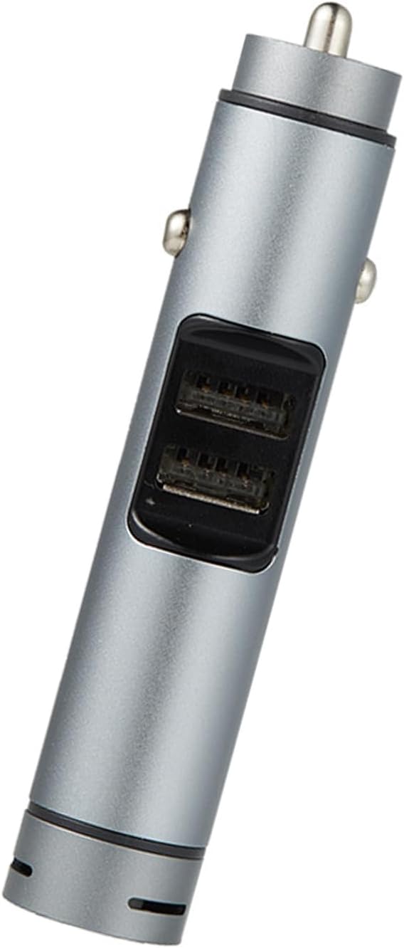 Intelligent Car Charges Diffuser Fragrant Tablets Included Double USB Ports Aluminum Air Freshener Longlasting Fragrances