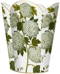 Pale Hydrangea Wastepaper Basket