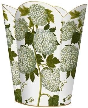 Pale Hydrangea Wastepaper Basket