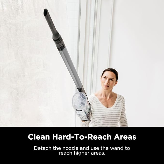 Shark Rocket Lightweight Cordless Stick Vacuum (IX141) 7.5 lbs Blue Iris (Renewed)