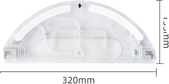 Compatible Compatible for Xiaomi Dreame L10 / L10 Pro / D9 / D9 Pro / D9 Max Black Vacuum Parts Water Tank Mop Pad Accessories(Set C)