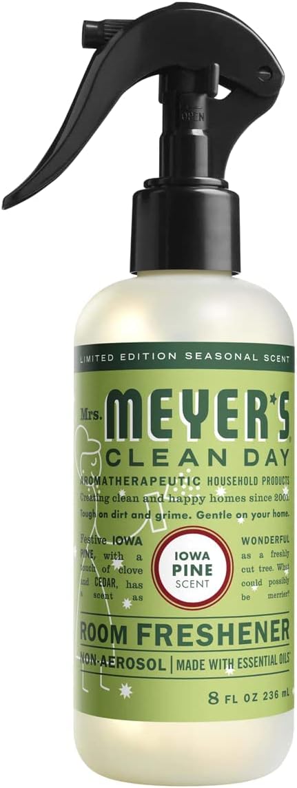 MRS. MEYER'S CLEAN DAY Room Freshener Iowa Pine 8 Fl Oz. (Pack of 3)