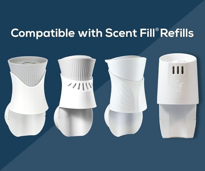 Scent Fill 100% Natural Fresh Peppermint Plug in Refills Air Freshener Scented Oil Refills 3 Refills