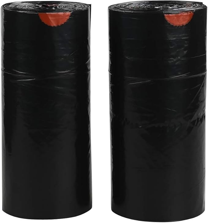 Teyyvn 3 Gallon Black Drawstring Trash Bags 220 Counts