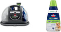 Bundle of Bissell Little Green Pet Deluxe Portable Carpet Cleaner 3353 + BISSELL® PET PRO OXY Spot &amp Stain Formula for Portable Carpet Cleaners 32 oz 2034