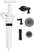 Toilet Plunger Heavy Duty Drain Clog Blaster High Pressure Air Drain Blaster Cleaner High Efficient Powerful Pneumatic Dredge Equipment for Unclogging of Pipes Closers Pipes Sewers