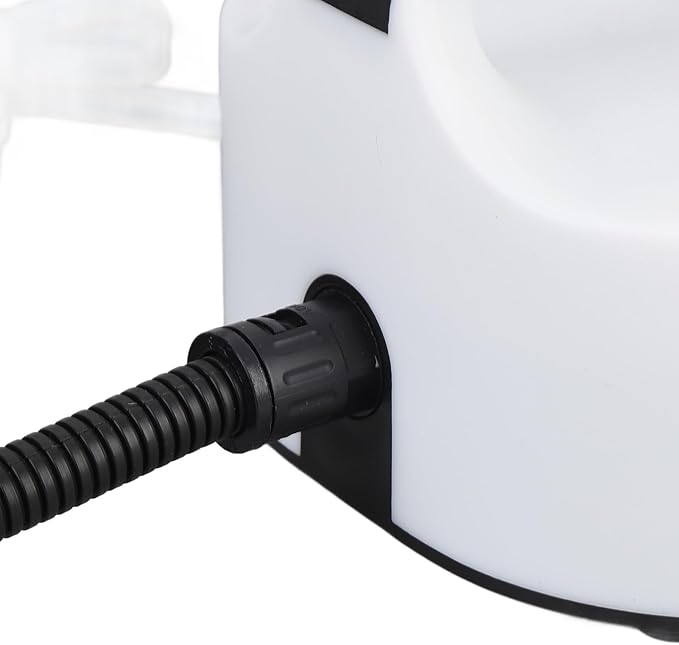 Handheld Steam Cleaner 105°C High Pressure 50 to 400ML MIN Deep Clean for Kitchen Bathroom Floor with Transparent Hose Spray Gun Pipe Power Cable (US Plug 110V)