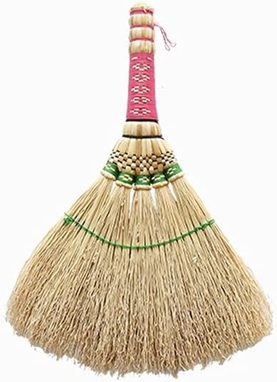 Dust Brushes Anti-Static Dust Brush Multifunctional Cleaning Brush Hand Broom Made of Natural Sorghum Straw Bed Brush Suitable for Home Use Cleaning Brush