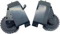 Original Right and Left Wheels Compatible for AIRROBO T10+ Vacuum Cleaner Part (Color : Black L R)