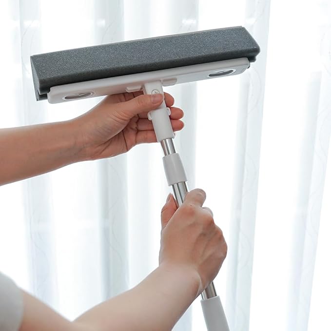 Azuma WD582 Sheet Window Wiper F Window Cleaning Wiper Glass Cleaning Wiper Glass Cleaning Wiper Window Wipe Cleaning Handle Included Easy Sponge Sheet Cleaning Sheet Glass Wiping Sheet