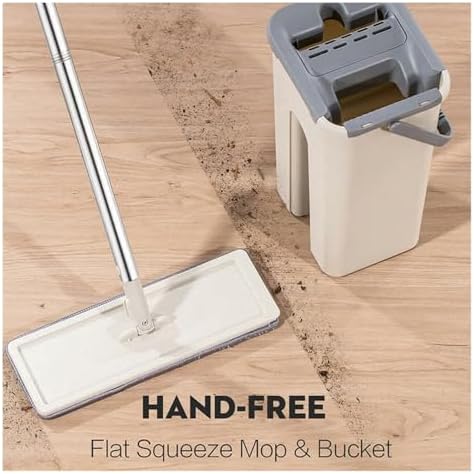 Vacuum Cleaner Dust Wizard Mop Kit for Home &amp Kitchen - 5pcs &amp 4pcs Mop Cloths for Tile Marble Floors Broadleaf Trees and Carpets Cleaning Tools