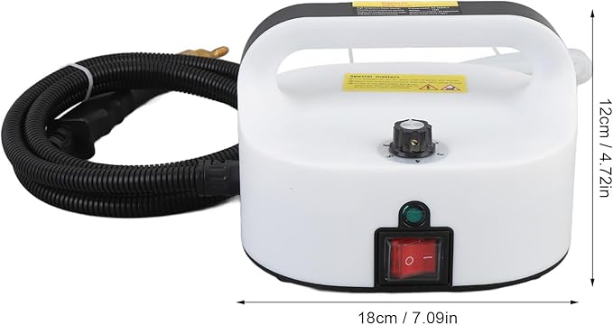 Portable Steam Cleaner High Pressure Steam Cleaning Machine with Adjustable Knob for Kitchen Air Conditioning and Refrigerator (US Plug 110V)