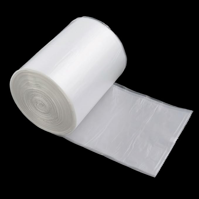 Idomy 18 Gallon Clear Trash Bag Heavy Duty 100 Counts