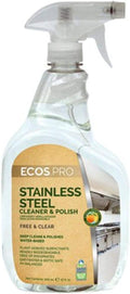 Earth Friendly PL933032 Stainless Steel Cleaner &amp Polish - 22 Oz