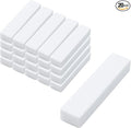LC LICTOP Pumice Stone Toilet Bowl Cleaner 20Pcs White Hard Water Stain Remover for Toilet Rings Rust &amp Lime Scouring Stick for BBQ Grills Sinks Pools &amp Bathroom Tiles 5.8 x 1.3 x 1 Inch