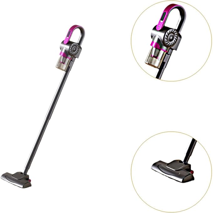 Cordless Vacuum Cleaner with High Suction for Various Purple