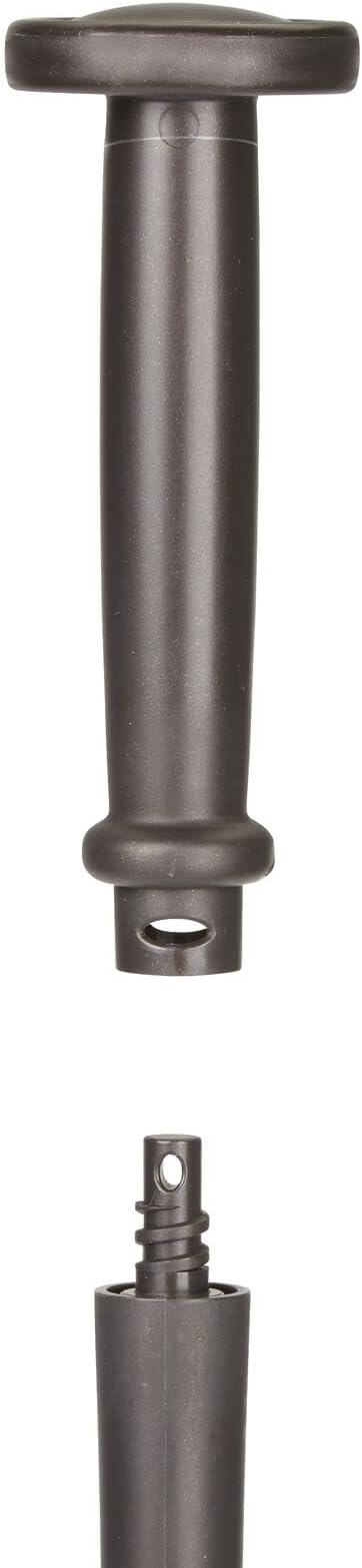 mDesign Plunger and Brush Set for Toilet Bowl - Hidden Modern Toilet Brush and Plunger Set with Caddy - Brush Cleaner and Plunger Combo with Holder for Bathroom - Hyde Collection - Bronze
