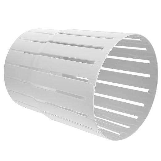Homoyoyo Hollow Trash Can Thick Household Wastebasket for Office Bathroom Living Room Decorative and Functional Waste Bucket for Home Use