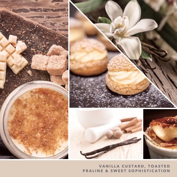 Yankee Candle Vanilla Creme Brulee Electric Home Fragrance Scent Plug Refill (Pack of 4)