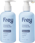 FREY In-Wash Laundry Scent Boosters - Fragrance Booster &amp Fabric Smell Deodorizer | Odor Eliminator for Fresh Scented Clothes (8 Fl (Pack of 2) Bergamot Beach)