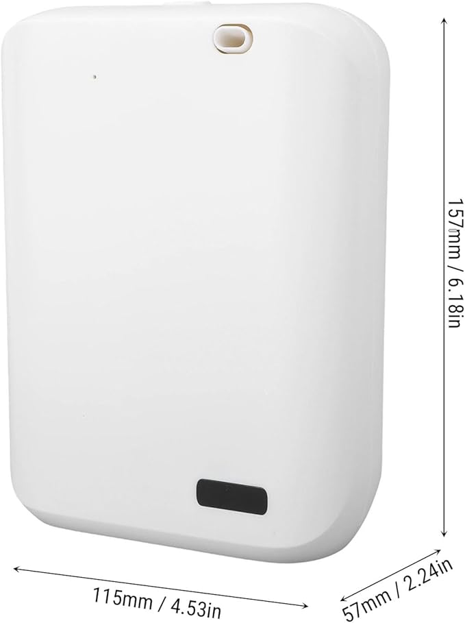 Smart APP Scent Diffuser Wall Mount Waterless Diffuser Silent Air Freshener Diffuser for Hotels Offices Conference Rooms Clubs (White)
