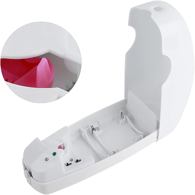 Automatic Air Freshener Dispenser 2 Pack White Home Indoor Wall Mounted Automatic Adjustable Air Freshener Fragrance Aerosol Spray Dispenser for Bathroom Public Restroom Hotel