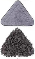 3/5PCS Extended mop Large Triangular with Thickened Rod for Wiping Glass Ceiling Cleaning Bathroom Kitchen Ceramic ti(2 mops)