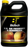 BioTech Air Freshener Peach Scent Contains no harmful solvents and safe for use on any environment Controls smoke cigarette mildew pet and food odors 128oz (1)