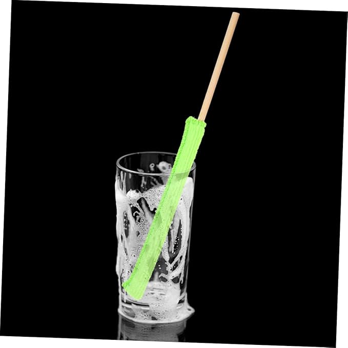 Zerodeko 48pcs Multi-Functional Cleaning Glass Bottle Brush Dish Brush Handle for Cleaning