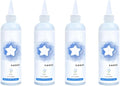 230ML Window Cleaning Liquid Blue Chimes Scented Compatible With ECOVACS W1S / W1 PRO / W2 PRO Window Cleaner Cleaning Accessories(4pc)