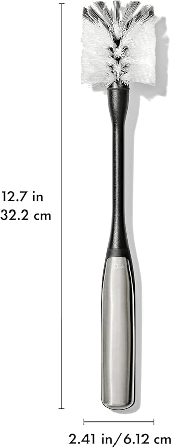 OXO Steel Bottle Brush with Replaceable Head 2 Pack