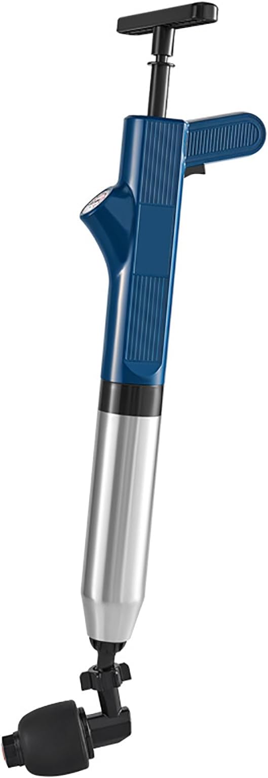 ERICAT Drain Cleaner Machine Electric Drain Unblocker Remover with Anti-Slip Handle Adjustable Air Pressure Range and High-Efficiency Dredging Quick Recovery for Bathroom
