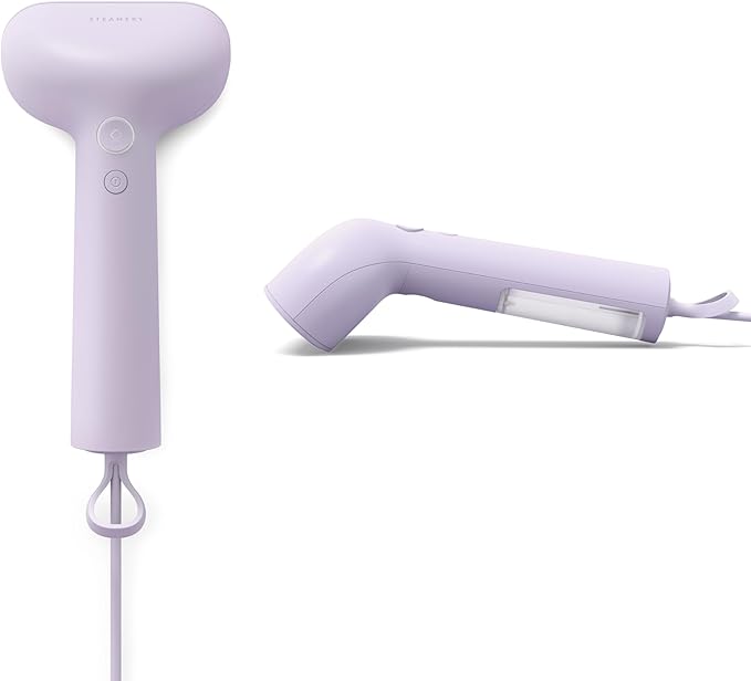Steamery Handheld Clothes Steamer Cirrus X 1200W Steam Output 20g/min Heat up in 20 Seconds Portable Minimalistic Scandinavian design Purple