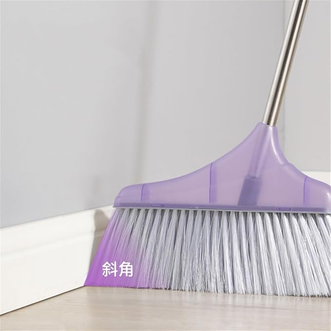 Whirlwind Set Sweep Stainless Steel Rod Broom Housekeeping Bathroom Plastic Household