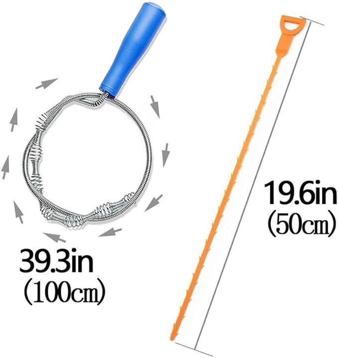 drain clog remover Cortador De Pelo Para Eliminar El Drenaje Limpiador De Barrena Herramienta De Dragado De Alcantarillado Cepillo De Limpieza De Drenaje De Fregadero Y Serpiente Herramientas De C