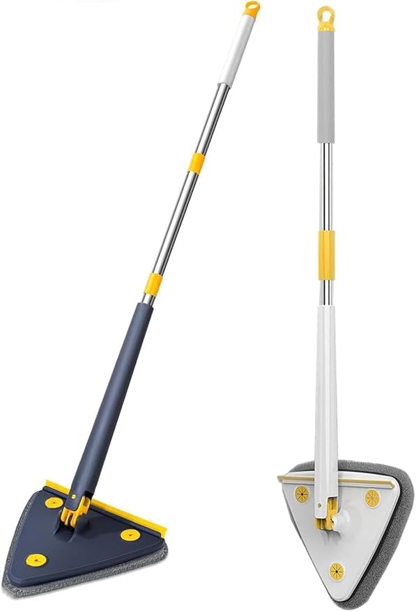 Mult ifunctional Mop Wall &amp Baseboard Cleaner Mop Tool with Long Handle for Cleaning Window Floor Skirting Board Ceiling Bathtub Tub