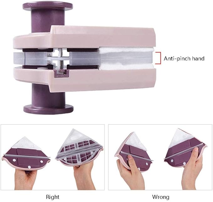 Glass Wiper Double-layer Strong Magnetic Double-sided Window Cleaner Artifact Household Tools Brush