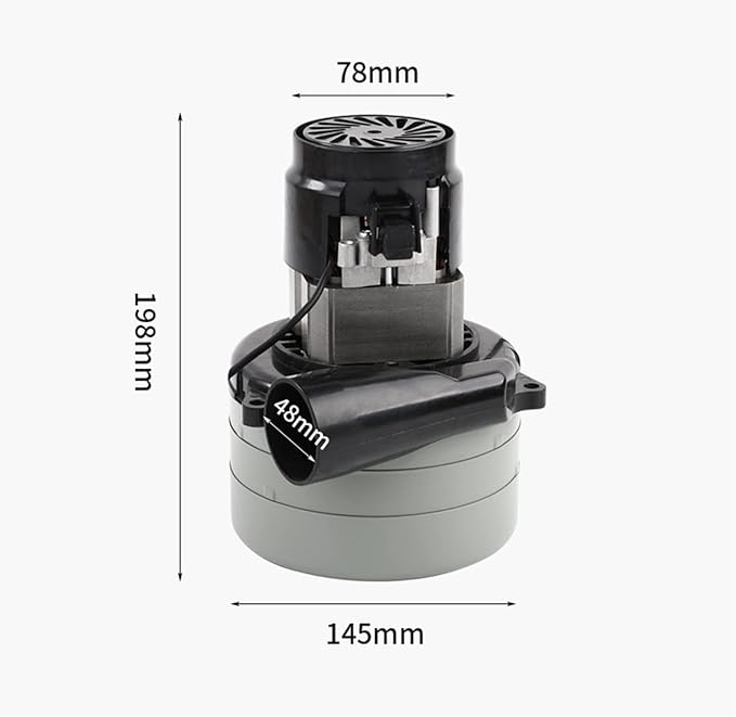 1800W Vacuum Cleaner Motor 220V AC Three -Layer Electric Floor Washing Motors (Size : 1800W)