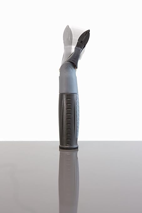 Unger Commercial ErgoTec® Ninja 4 Glass Scraper with Blade and Safety Cap – Adjustable Angle for Efficient Window Cleaning EN100