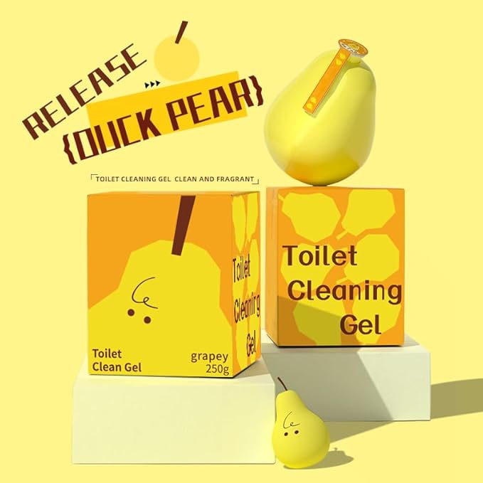 Toilet Cleaner Household Cleaning Solution Natural &amp Long Lasting Chemical Free Bathroom Cleaning Product for Hard Water Stains &amp Rings Drop In Tank System 2 Count