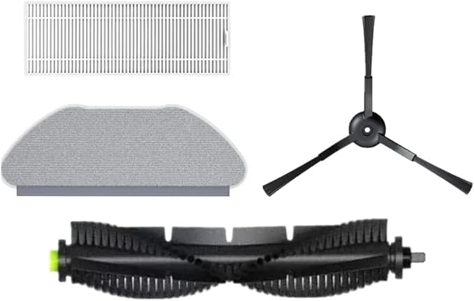 AgaShi Roller BrushCoverWater TankDust BoxMop ClothFrameHEPA FilterRobot Vacuum Cleaner AccessoriesCompatible for 360 S10 X100 Max (Color : As shown-05)