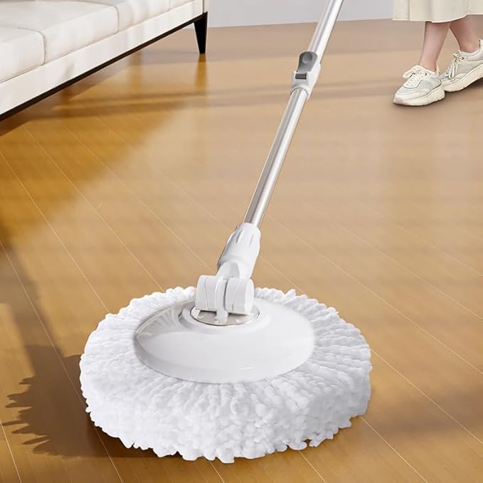 Household Roller Drive Swing Dry Mop Replacement No Hand Wash Rotating