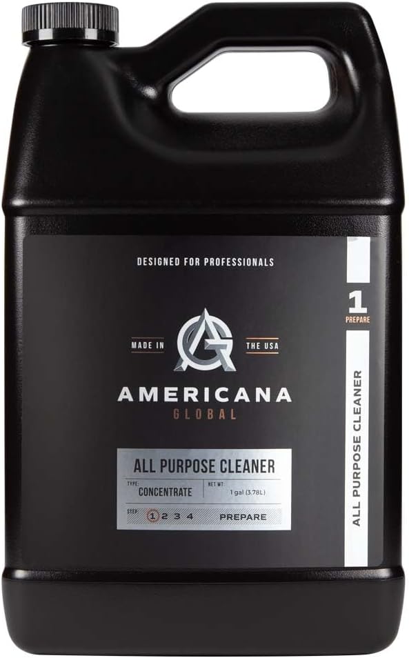 Concentrated All-Purpose Cleaner - Heavy-Duty Professional Grade Highly Concentrated for Engine Bays Tires Wheels Interiors - (1 Gallon)