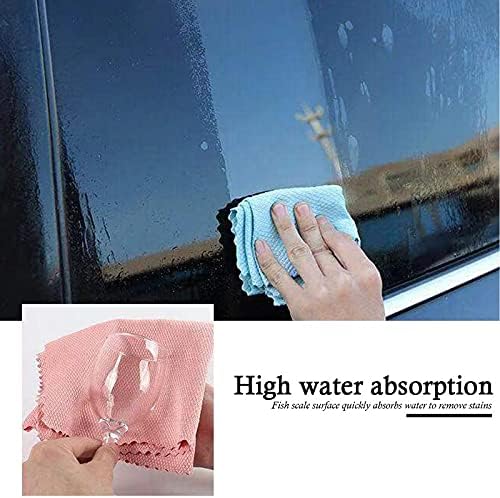 5/10 Pcs Special Fish Scale Wipes for Glass Cleaning Housework Cloth No Water Mark Lint Free