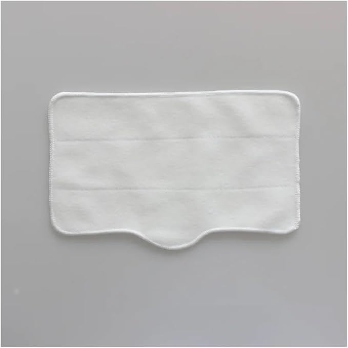 MopCompatible for Deerma DEM ZQ100 ZQ600 ZQ610 Handhold Steam Vacuum Cleaner Mop Cloth Rag Replacement Accessories(10Pcs mops)
