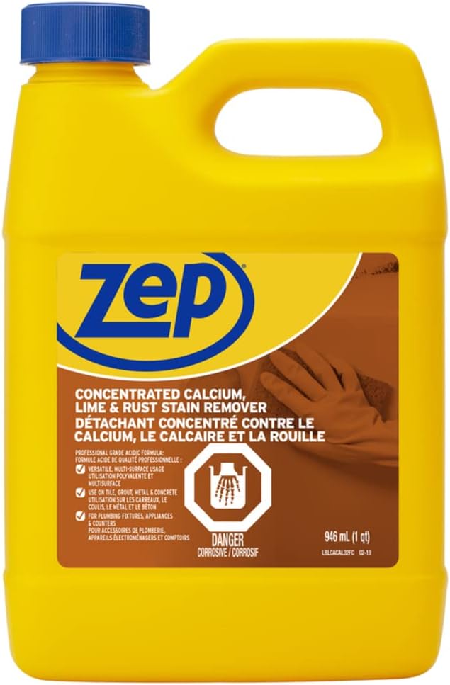 Calcium Lime &amp Rust Stain Remover 32-oz. Concentrate