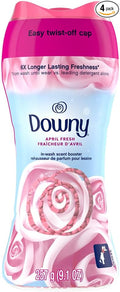 Downy April Fresh In-Wash Laundry Scent Booster Beads 9.1 oz laundry scent beads Long-lasting Freshness
