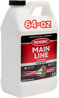 Main Line Cleaner 64 oz – Enzyme Drain &amp Sewer Line Treatment – Breaks Down Waste Paper Fats &amp Grease – Safe for All Pipes – Ideal for Low Flow Toilets – Eco Friendly Septic Safe Formula